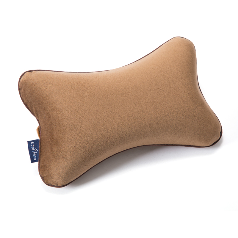 工厂直供慢回弹记忆绵汽车靠枕小骨枕