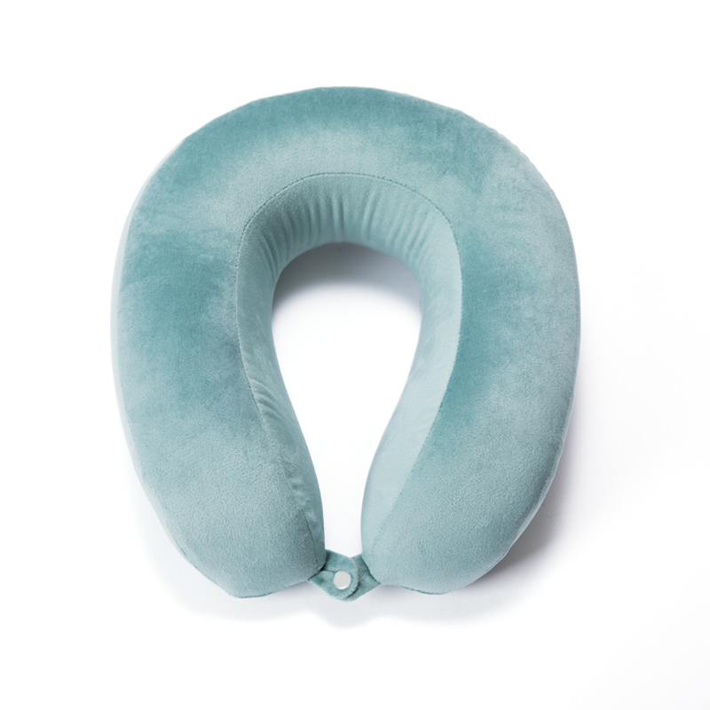  马卡龙色记忆绵多功能旅行便携U型鸭舌枕